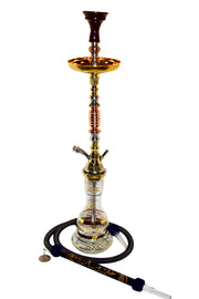 Khalil Mamoon Trimetal Hookah - Oxide Hookah