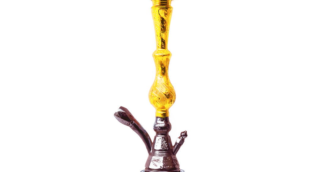 Khalil Mamoon (KM) Strongman Dual-Tone Hookah Stem Close-Up