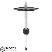 SAOCCA Stem By Hookah John - Silver & Black