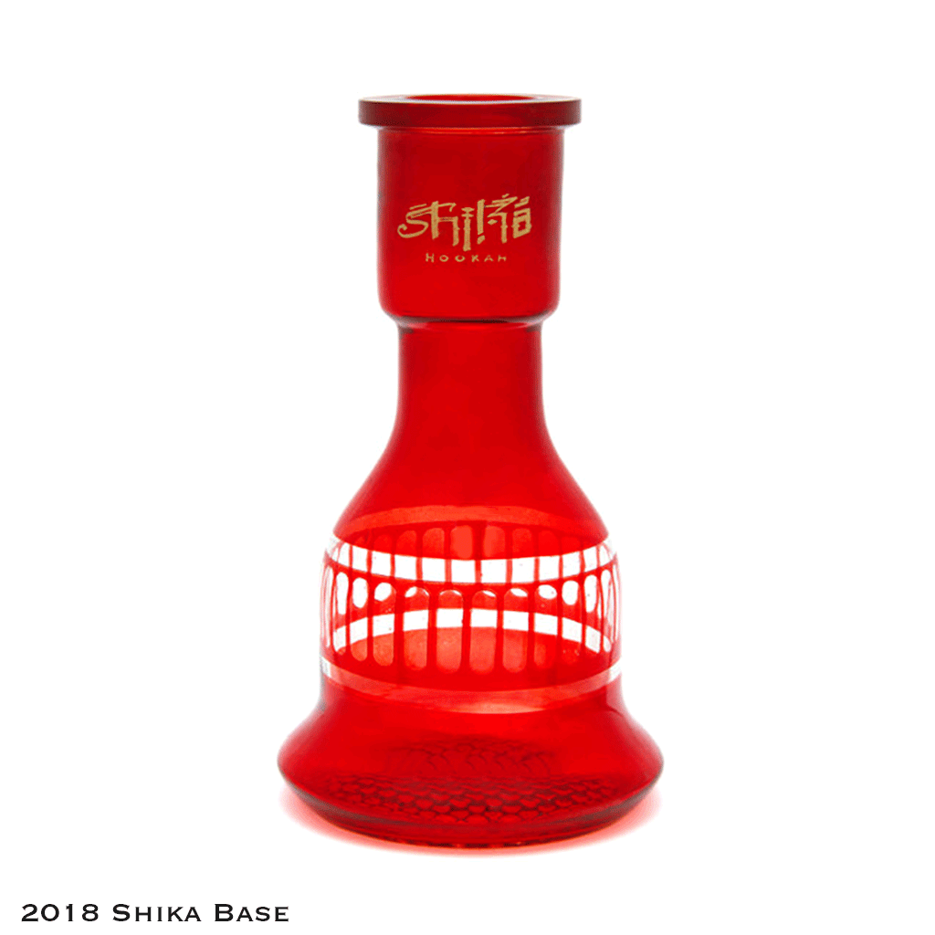 Shika Hookah Base in Red for 2018 Dual Legend Model